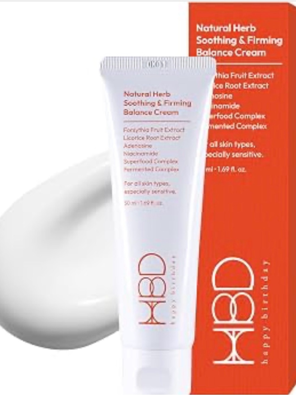 Natural Herb Soothing & Firming Balance Cream -
